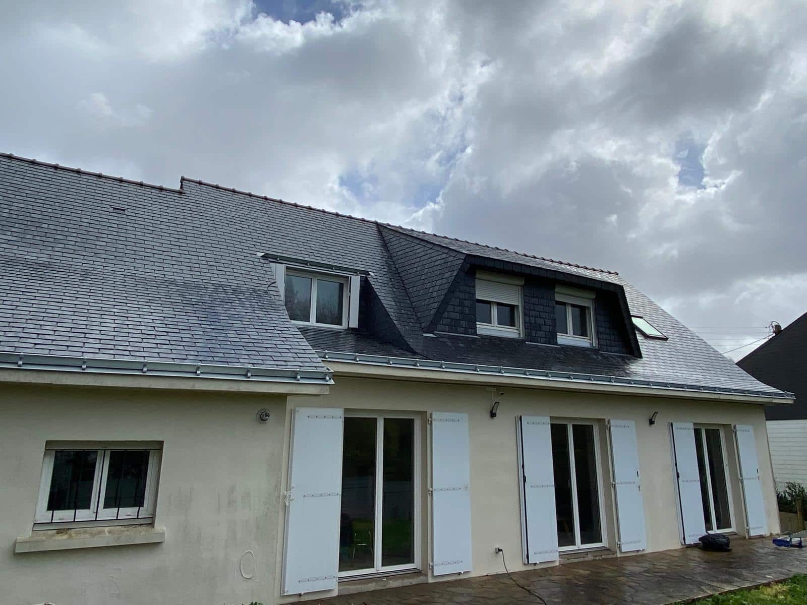 Maison en ardoise
