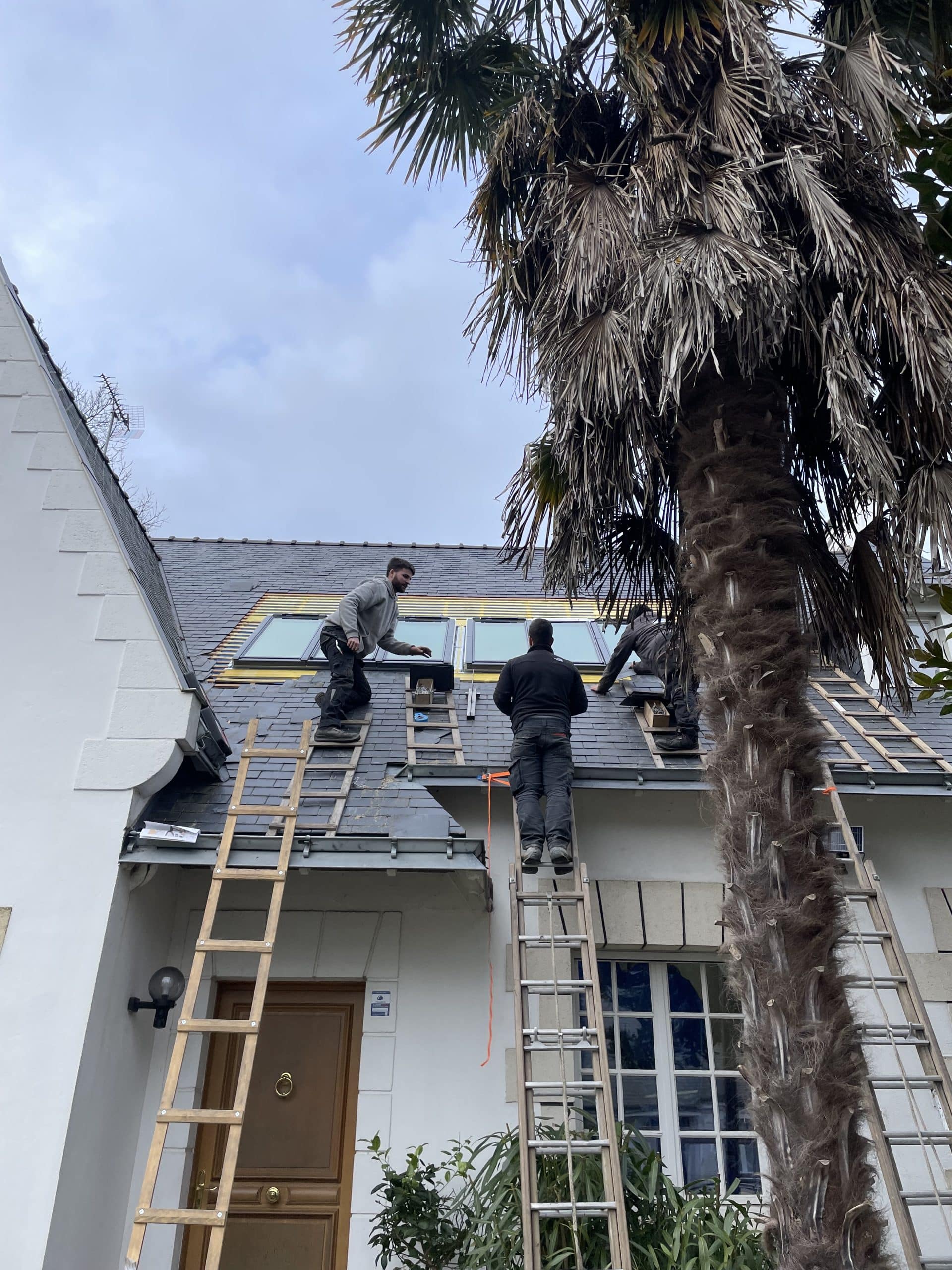 Verrière velux avec pose sur nantes